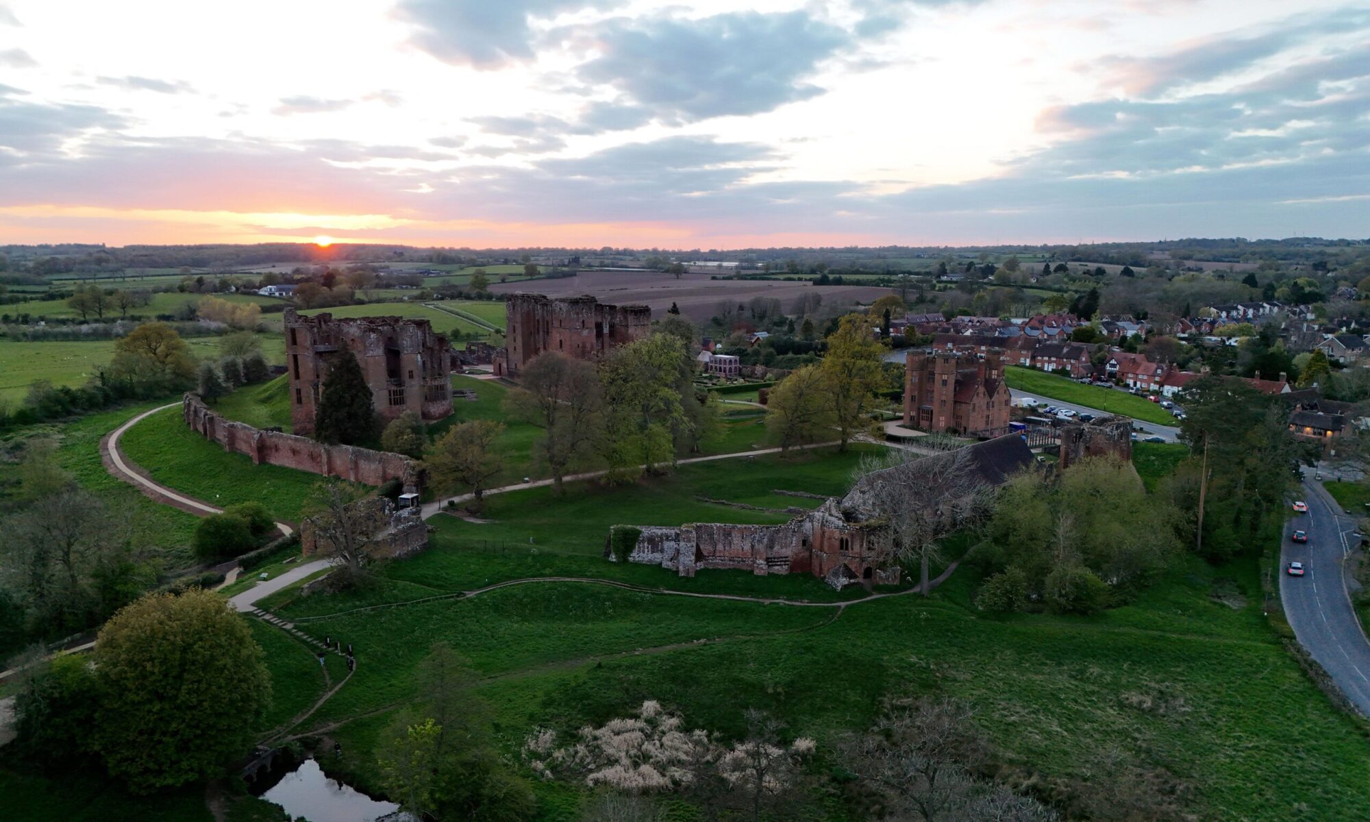 Kenilworth Castle at Sunset